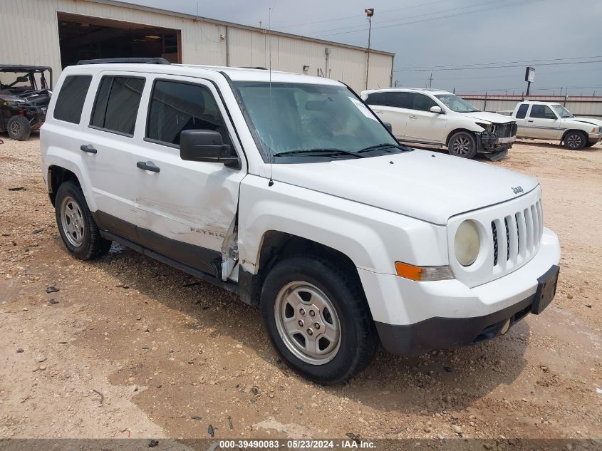 2014 Jeep Patriot Sport VIN: 1C4NJPBB2ED508528 Lot: 39490083