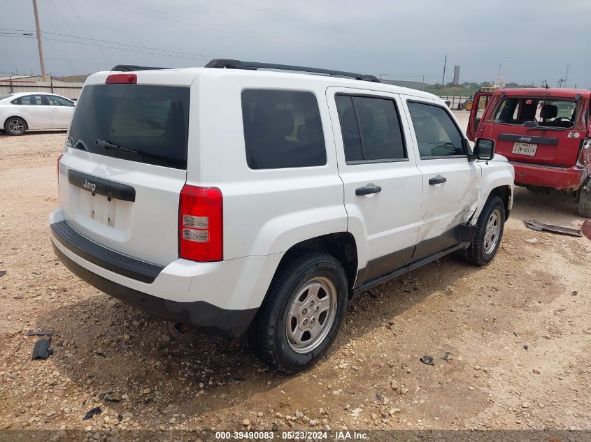 2014 Jeep Patriot Sport VIN: 1C4NJPBB2ED508528 Lot: 39490083