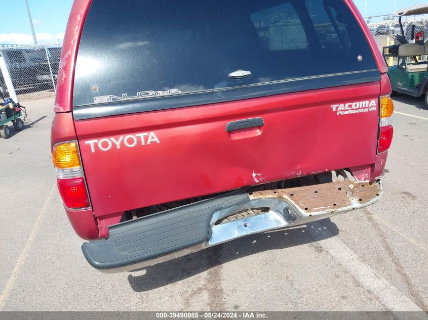 2002 Toyota Tacoma Prerunner V6 VIN: 5TEGN92N72Z084415 Lot: 39490085