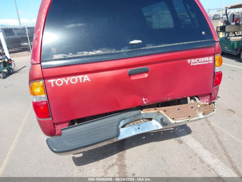 2002 Toyota Tacoma Prerunner V6 VIN: 5TEGN92N72Z084415 Lot: 39490085