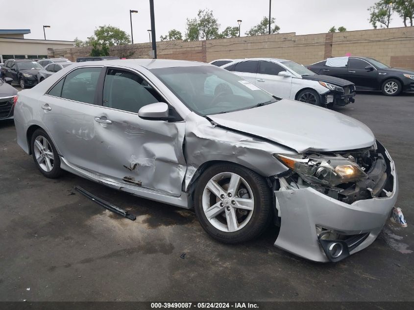 2013 Toyota Camry Se VIN: 4T1BF1FK1DU245907 Lot: 39490087