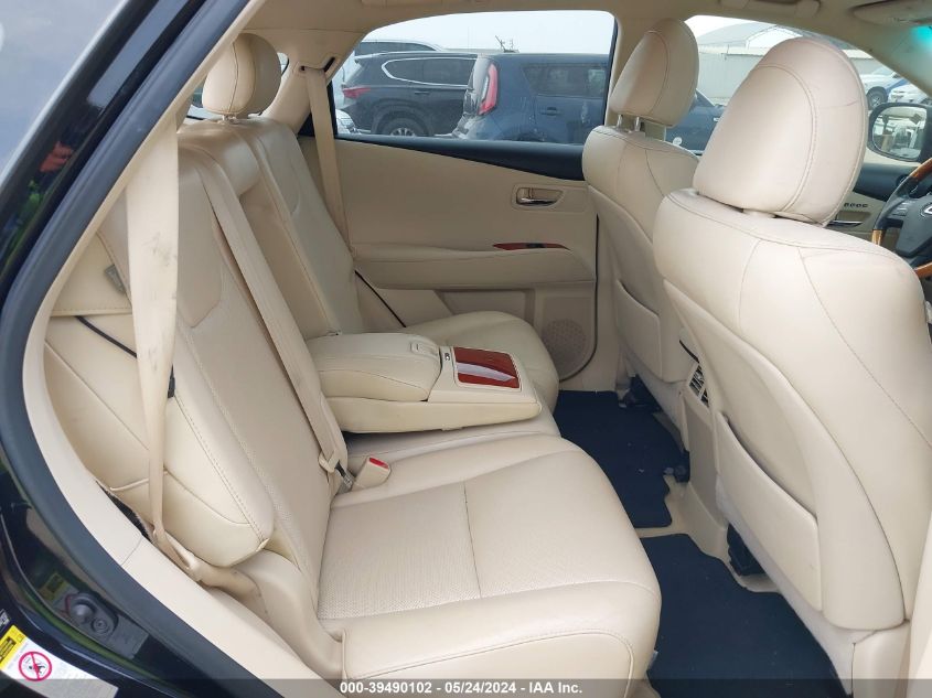 2012 Lexus Rx 350 VIN: 2T2ZK1BA4CC067137 Lot: 39490102