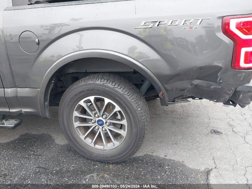 2018 Ford F-150 Xlt VIN: 1FTEW1EG9JKE39915 Lot: 39490103