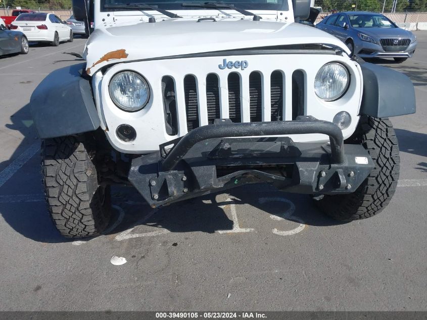 2015 Jeep Wrangler Unlimited Sport VIN: 1C4BJWDG4FL676796 Lot: 39490105