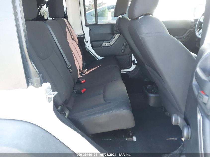 2015 Jeep Wrangler Unlimited Sport VIN: 1C4BJWDG4FL676796 Lot: 39490105