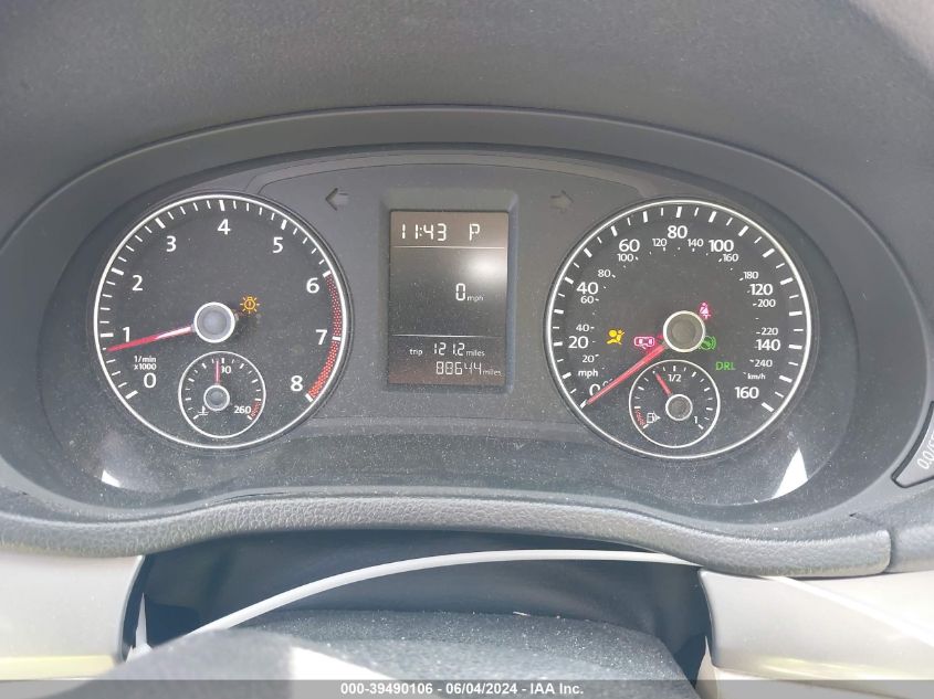 2014 Volkswagen Passat 1.8T Wolfsburg Edition VIN: 1VWAT7A32EC041133 Lot: 39490106