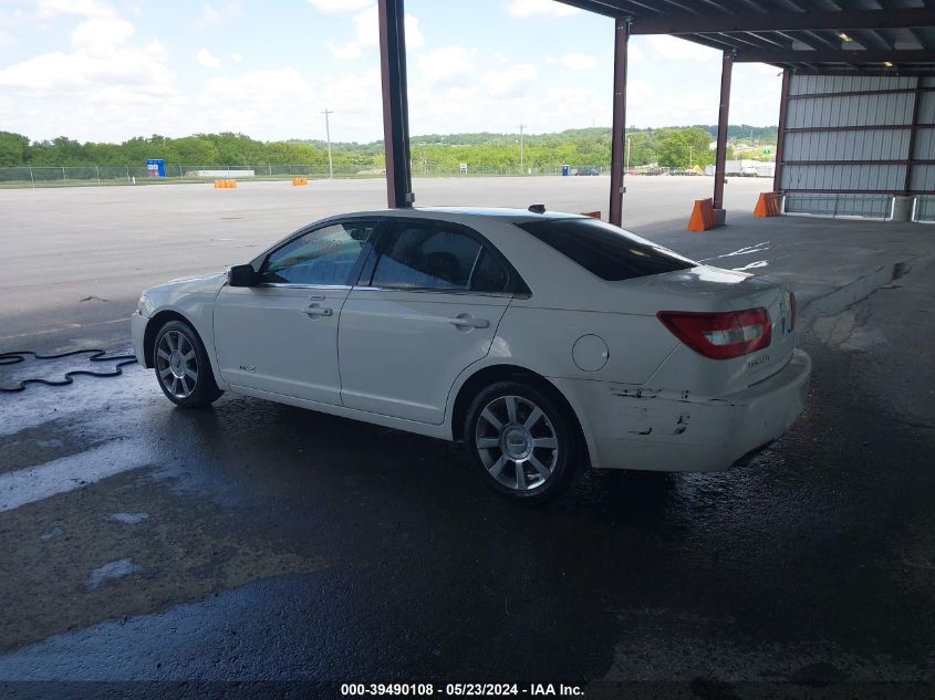 2007 Lincoln Mkz VIN: 3LNHM26T77R638045 Lot: 39490108