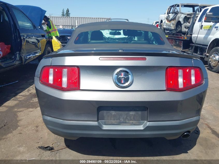 2010 Ford Mustang V6/V6 Premium VIN: 1ZVBP8EN3A5124627 Lot: 39490109