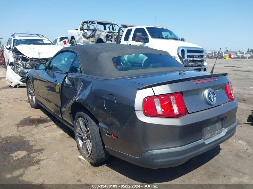 2010 Ford Mustang V6/V6 Premium VIN: 1ZVBP8EN3A5124627 Lot: 39490109