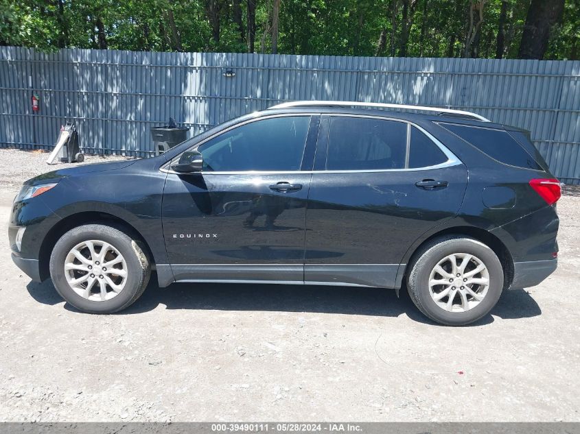 2018 Chevrolet Equinox Lt VIN: 2GNAXSEVXJ6205969 Lot: 39490111