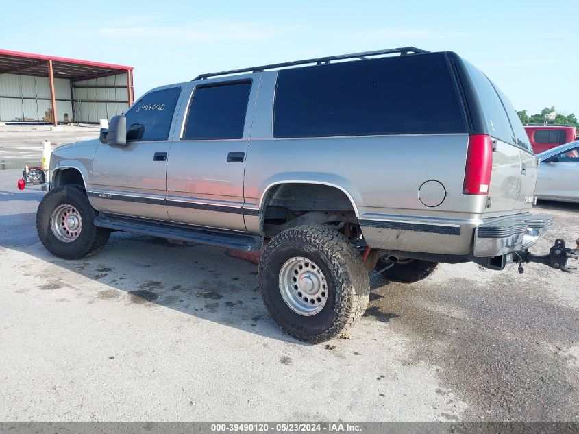 1999 Chevrolet Suburban 1500 Lt VIN: 3GNFK16R4XG238091 Lot: 39490120