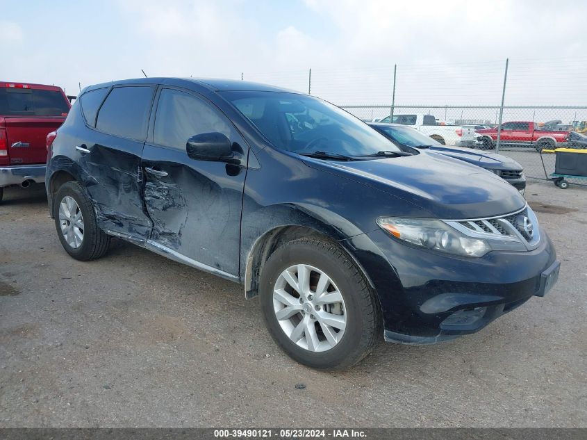 2014 Nissan Murano S VIN: JN8AZ1MUXEW421374 Lot: 39490121