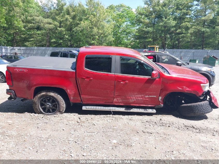 2016 Chevrolet Colorado Lt VIN: 1GCGTCE31G1378505 Lot: 39490122