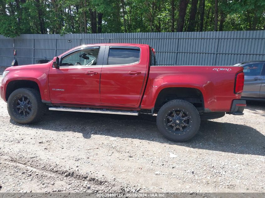 2016 Chevrolet Colorado Lt VIN: 1GCGTCE31G1378505 Lot: 39490122