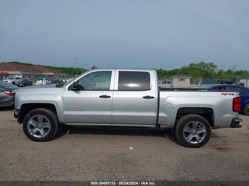 2018 Chevrolet Silverado 1500 Custom VIN: 3GCUKPEC4JG192110 Lot: 39490133