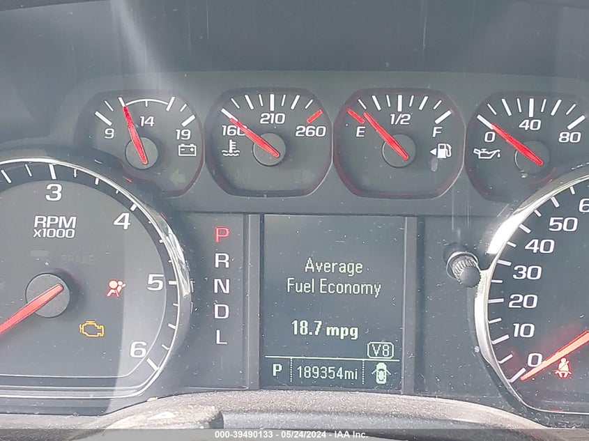 2018 Chevrolet Silverado 1500 Custom VIN: 3GCUKPEC4JG192110 Lot: 39490133