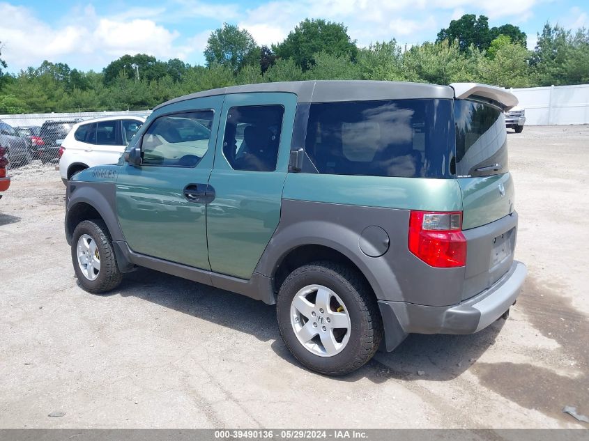 2004 Honda Element Ex VIN: 5J6YH28624L002301 Lot: 39490136