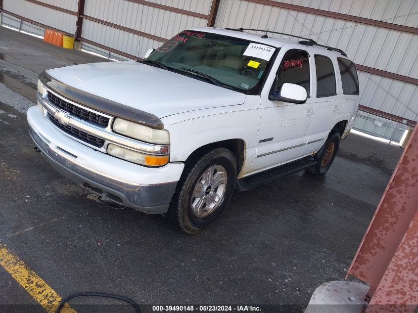 2002 Chevrolet Tahoe Lt VIN: 1GNEK13Z92J282899 Lot: 39490148