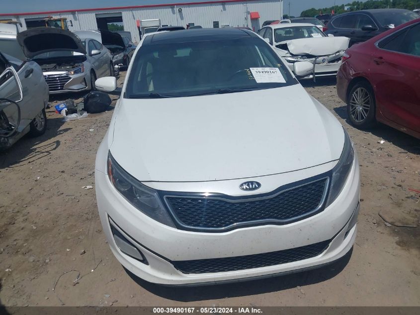 2014 Kia Optima Ex VIN: 5XXGN4A71EG345983 Lot: 39490167