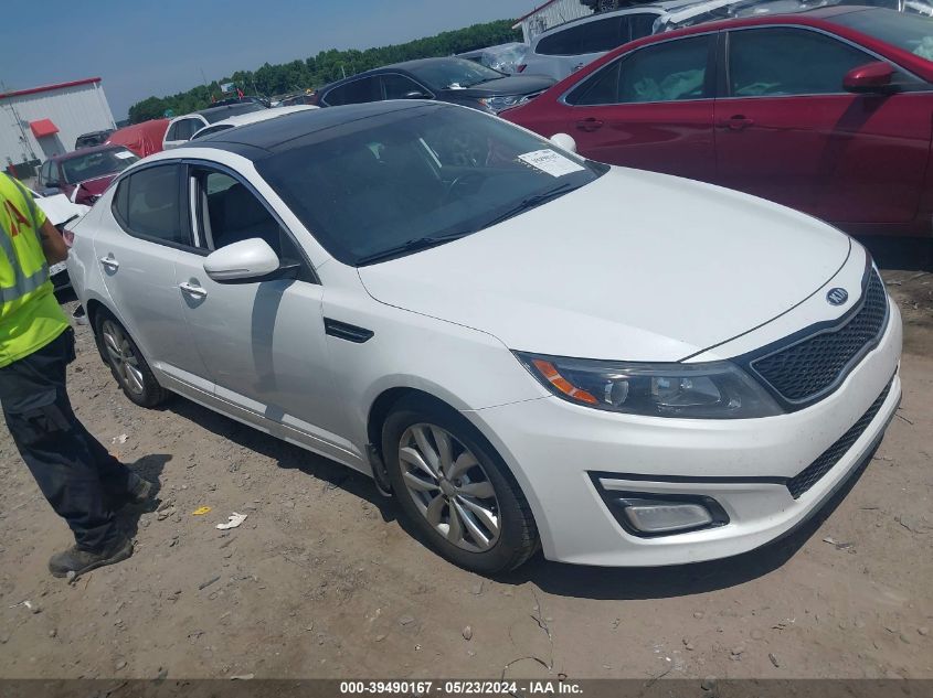 2014 Kia Optima Ex VIN: 5XXGN4A71EG345983 Lot: 39490167