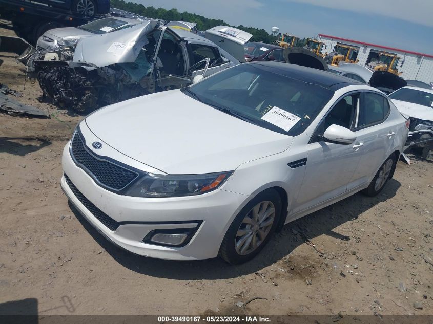 2014 Kia Optima Ex VIN: 5XXGN4A71EG345983 Lot: 39490167