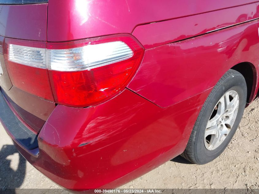 2006 Honda Odyssey Ex-L VIN: 5FNRL38766B083378 Lot: 39490176