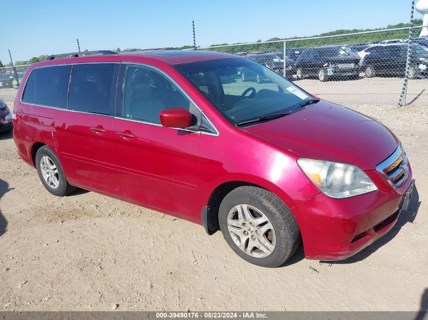 2006 Honda Odyssey Ex-L VIN: 5FNRL38766B083378 Lot: 39490176