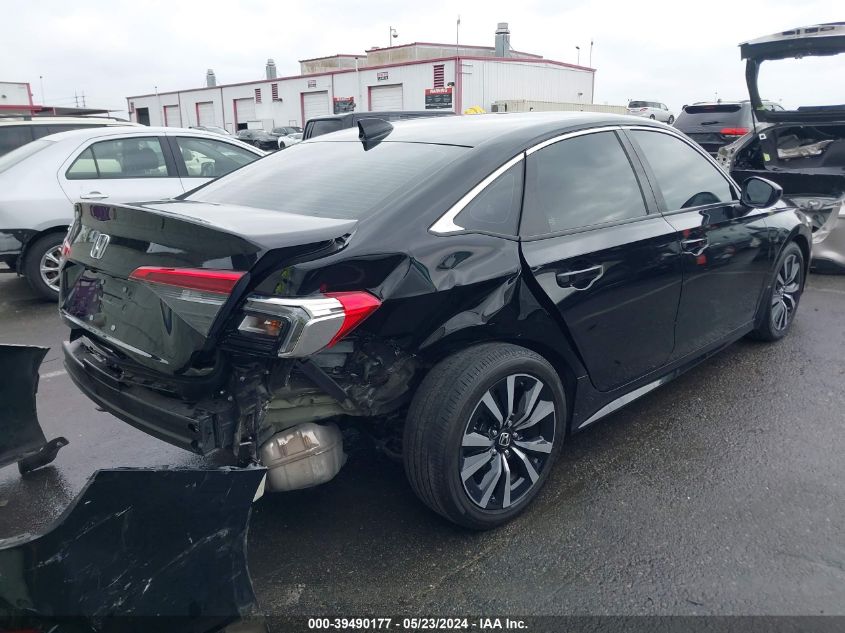 2022 Honda Civic Ex VIN: 2HGFE1F78NH324565 Lot: 39490177