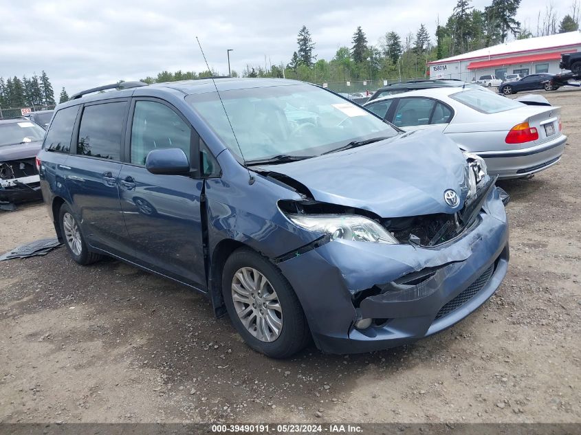 2014 Toyota Sienna Xle V6 8 Passenger VIN: 5TDYK3DC5ES413152 Lot: 39490191