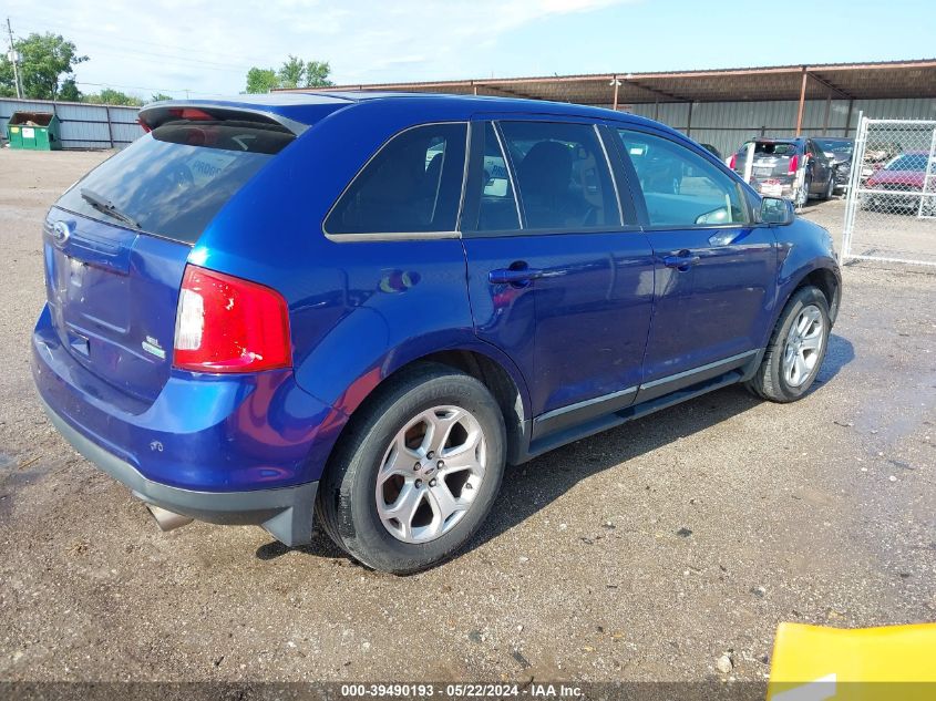 2013 Ford Edge Sel VIN: 2FMDK3J90DBB01601 Lot: 39490193