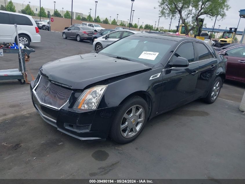 2008 Cadillac Cts Standard VIN: 1G6DV57V680155040 Lot: 39490194