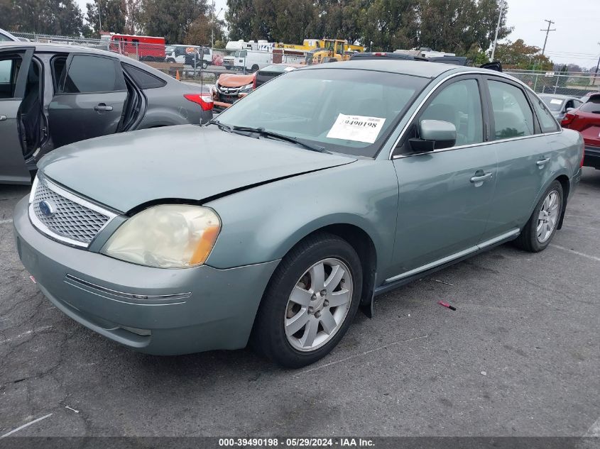 2007 Ford Five Hundred Sel VIN: 1FAHP24147G149046 Lot: 39490198