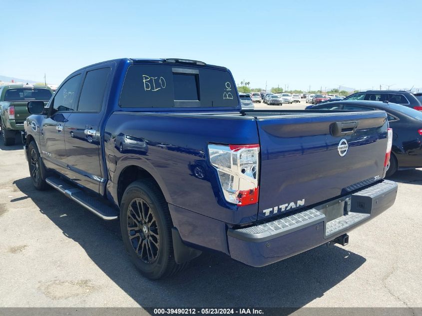 2017 Nissan Titan Sl VIN: 1N6AA1E64HN502137 Lot: 39490212