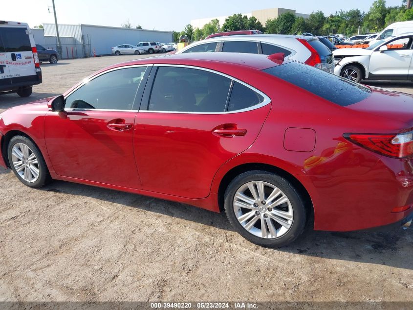 2015 Lexus Es 350 VIN: JTHBK1GG0F2210749 Lot: 39490220