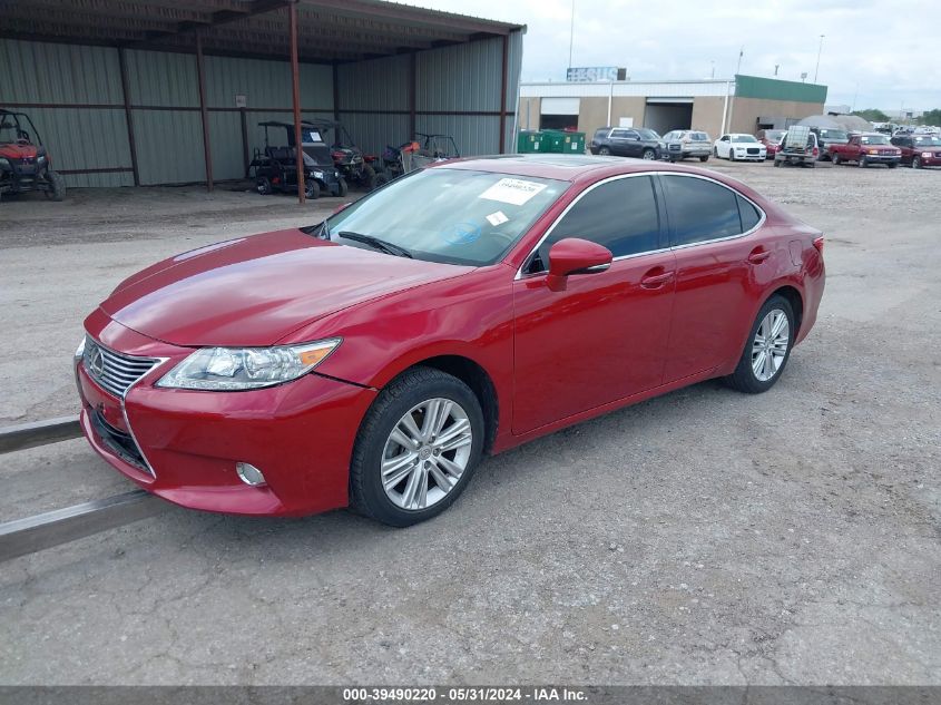 2015 Lexus Es 350 VIN: JTHBK1GG0F2210749 Lot: 39490220