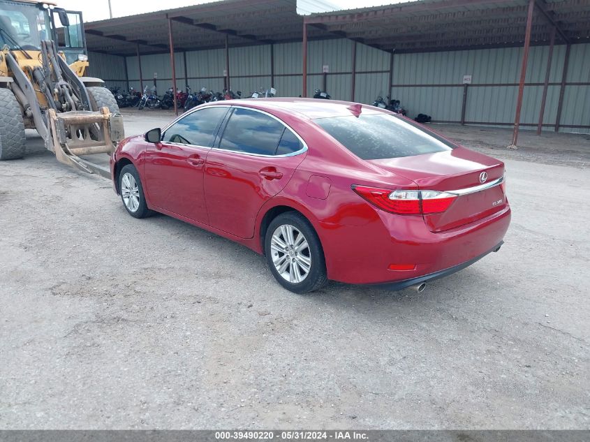 2015 Lexus Es 350 VIN: JTHBK1GG0F2210749 Lot: 39490220