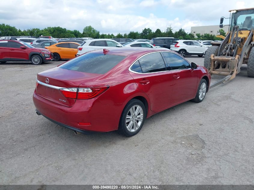 2015 Lexus Es 350 VIN: JTHBK1GG0F2210749 Lot: 39490220