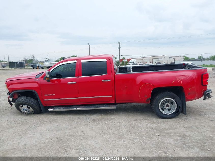 2015 GMC Sierra 3500Hd Slt VIN: 1GT423E83FF161427 Lot: 39490225