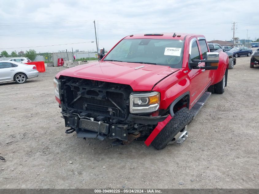 2015 GMC Sierra 3500Hd Slt VIN: 1GT423E83FF161427 Lot: 39490225