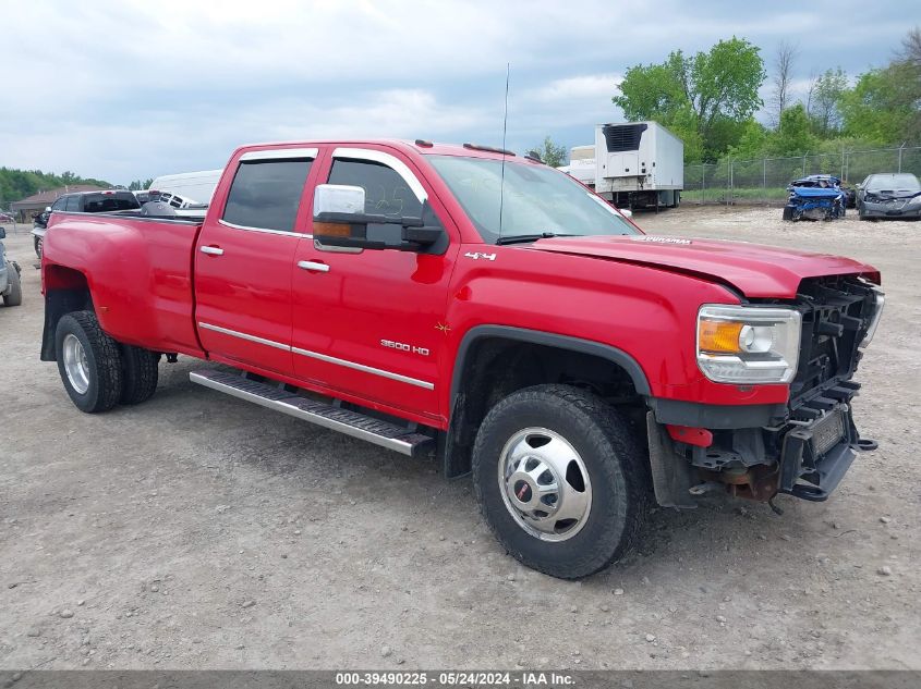 2015 GMC Sierra 3500Hd Slt VIN: 1GT423E83FF161427 Lot: 39490225