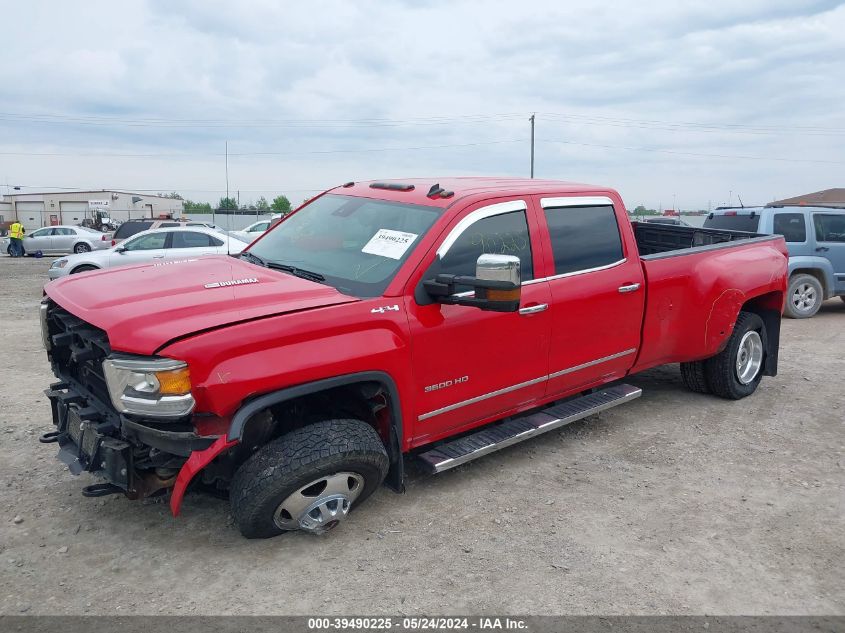 2015 GMC Sierra 3500Hd Slt VIN: 1GT423E83FF161427 Lot: 39490225