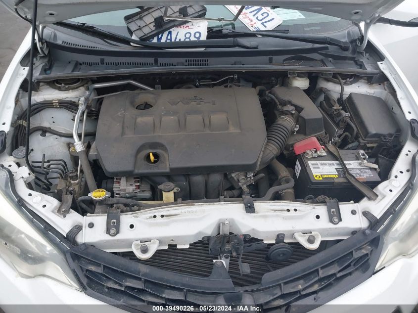 2014 Toyota Corolla S Plus VIN: 5YFBURHEXEP170364 Lot: 39490226