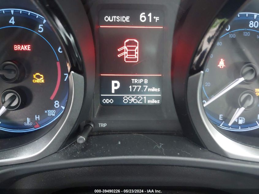 2014 Toyota Corolla S Plus VIN: 5YFBURHEXEP170364 Lot: 39490226