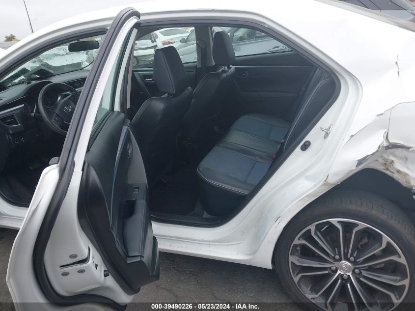 2014 Toyota Corolla S Plus VIN: 5YFBURHEXEP170364 Lot: 39490226