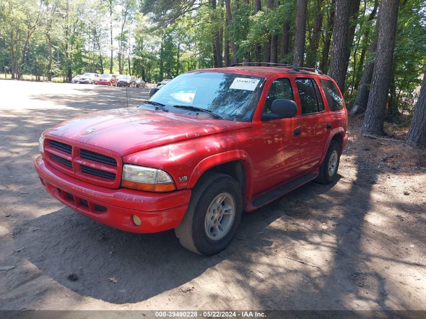 2000 Dodge Durango VIN: 1B4HR28Y7YF266426 Lot: 39490228