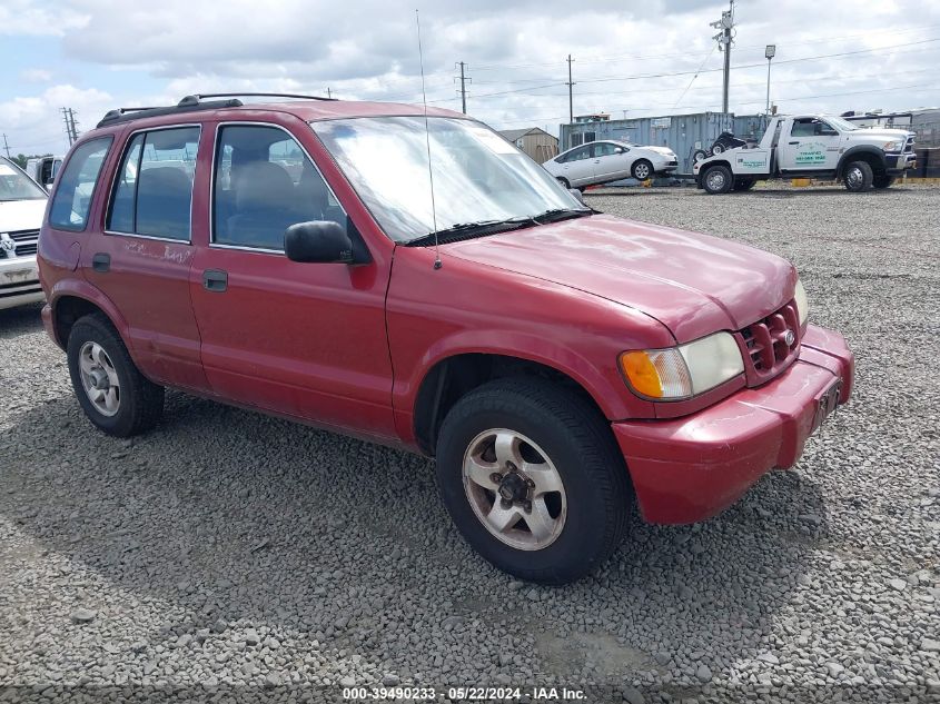 1999 Kia Sportage Ex VIN: KNDJA7236X5588386 Lot: 39490233