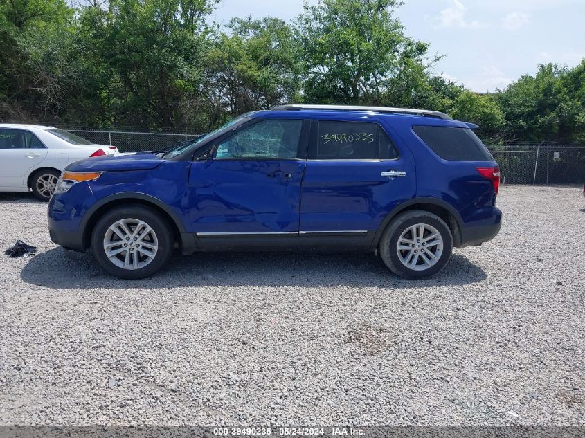 2013 Ford Explorer Xlt VIN: 1FM5K7D8XDGA17129 Lot: 39490235