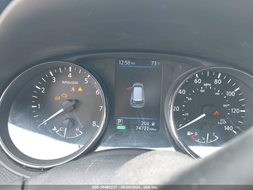 2019 Nissan Rogue S VIN: 5N1AT2MT7KC784895 Lot: 39490237