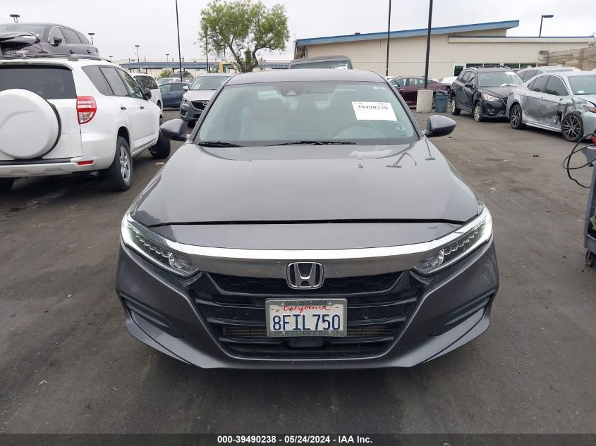 2018 Honda Accord Lx VIN: 1HGCV1F18JA124826 Lot: 39490238