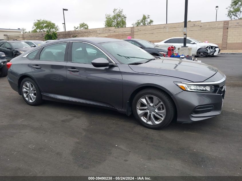 2018 Honda Accord Lx VIN: 1HGCV1F18JA124826 Lot: 39490238